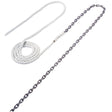 Maxwell Anchor Rode - 15'-1/4" Chain to 150'-1/2" Nylon Brait [RODE38]