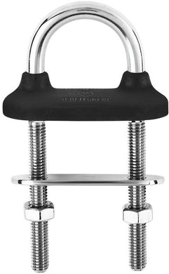 Watertight U-bolt - Dia 8 mm - Length: 100 mm - Black -65441