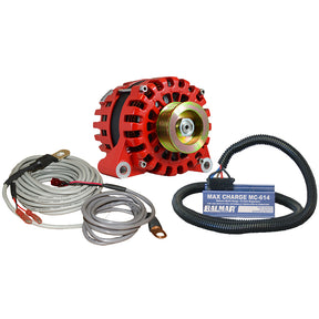 Balmar Alternator Vortec K6 Serpentine Pulley Regulator & Temp Sensor - 170A - 12V [XT-VT-170-K6-KIT]