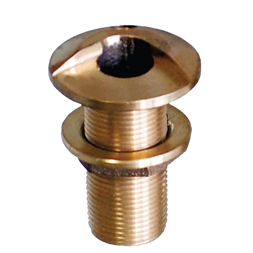 GROCO 1" Bronze High Speed Thru-Hull Fitting w/Nut  [HSTH-1000-W]