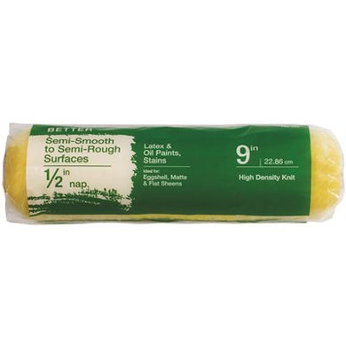 9 in. x 1/2 in. High-Density Polyester Knit Paint Roller Cover