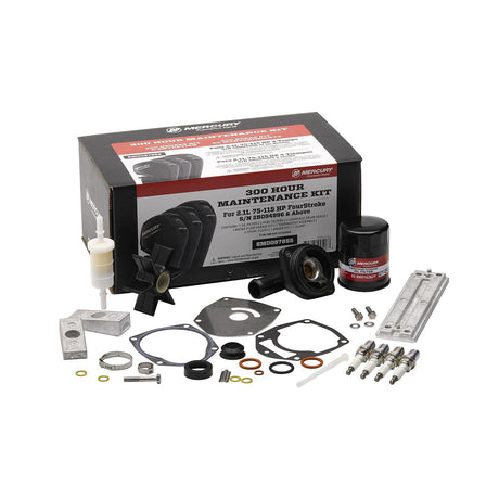 Mercury 8M0097855 300-hour maintenance kit for 2.1L 75-115HP FourStroke