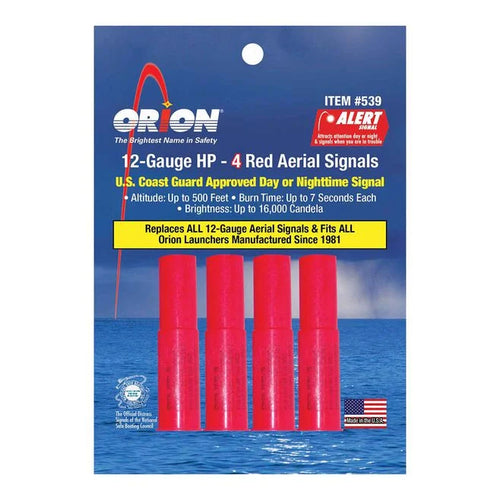 ORION 12-Gauge High-Performance Red Meteor Flares