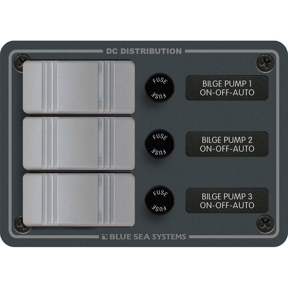 Blue Sea 8665 Contura 3 Bilge Pump Control Panel  [8665]