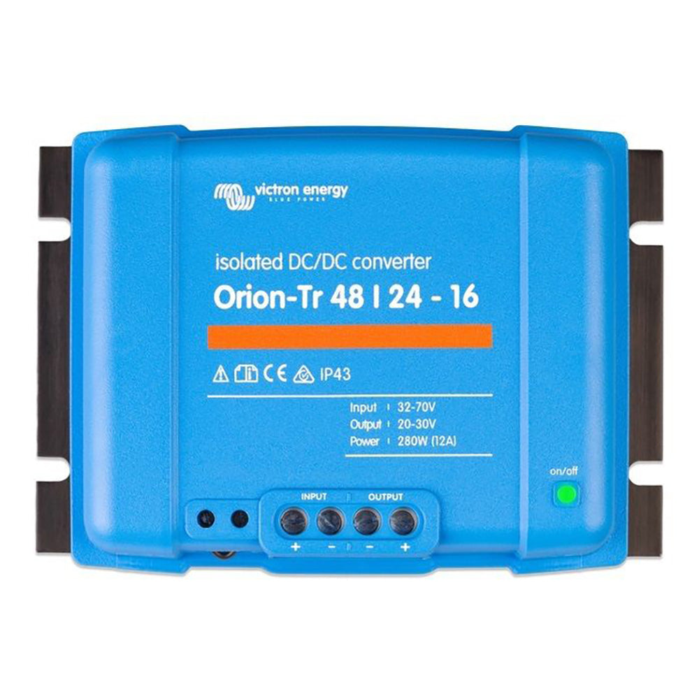 Victron Orion-TR DC-DC Converter - 48 VDC to 24 VDC - 16AMP Isolated  [ORI482441110]