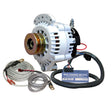 Balmar Alternator 100 AMP Kit 12V 1-2" Single Foot Spindle Mount Dual Vee Pulley Regulator & Temp Sensor [621-VUP-MC-100-DV]