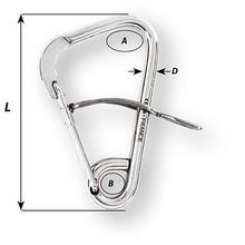 Wichard Automatic Mooring Hook - 170mm Length - 6-11/16" [2329W]