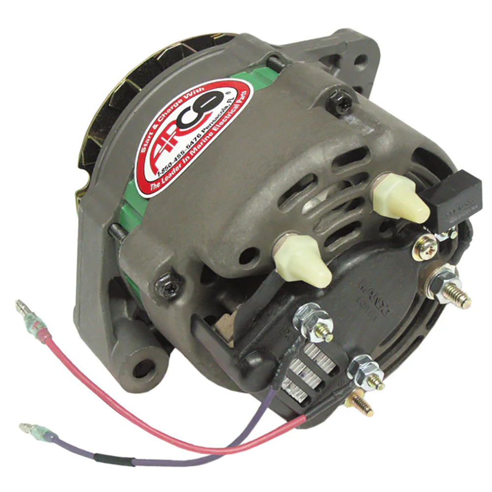 ARCO Marine Premium Replacement Alternator w/Multi-Groove Serpentine Pulley - 12V & 65A [60060]