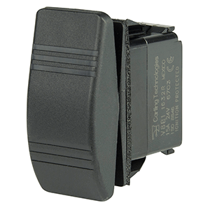 BEP MARINE SPDT Contura Switch, (On)/Off/(On)