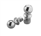 Fulton 1-7/8" Chrome Trailer Hitch Ball, 1" x 2-1/8" Shank, 2,000 lb