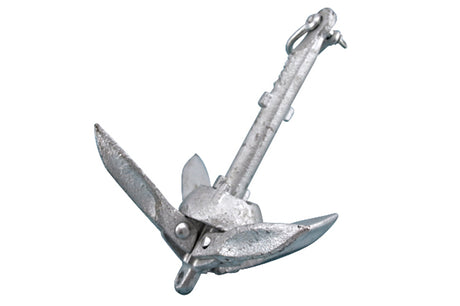 Suncor 1.5 lb galvanized folding grapnel anchor G8001-MKII