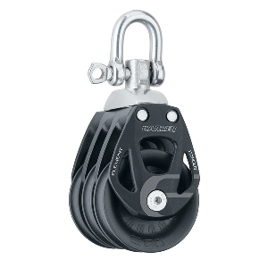 Harken 60mm Triple Aluminum Element Block with Swivel — 6272