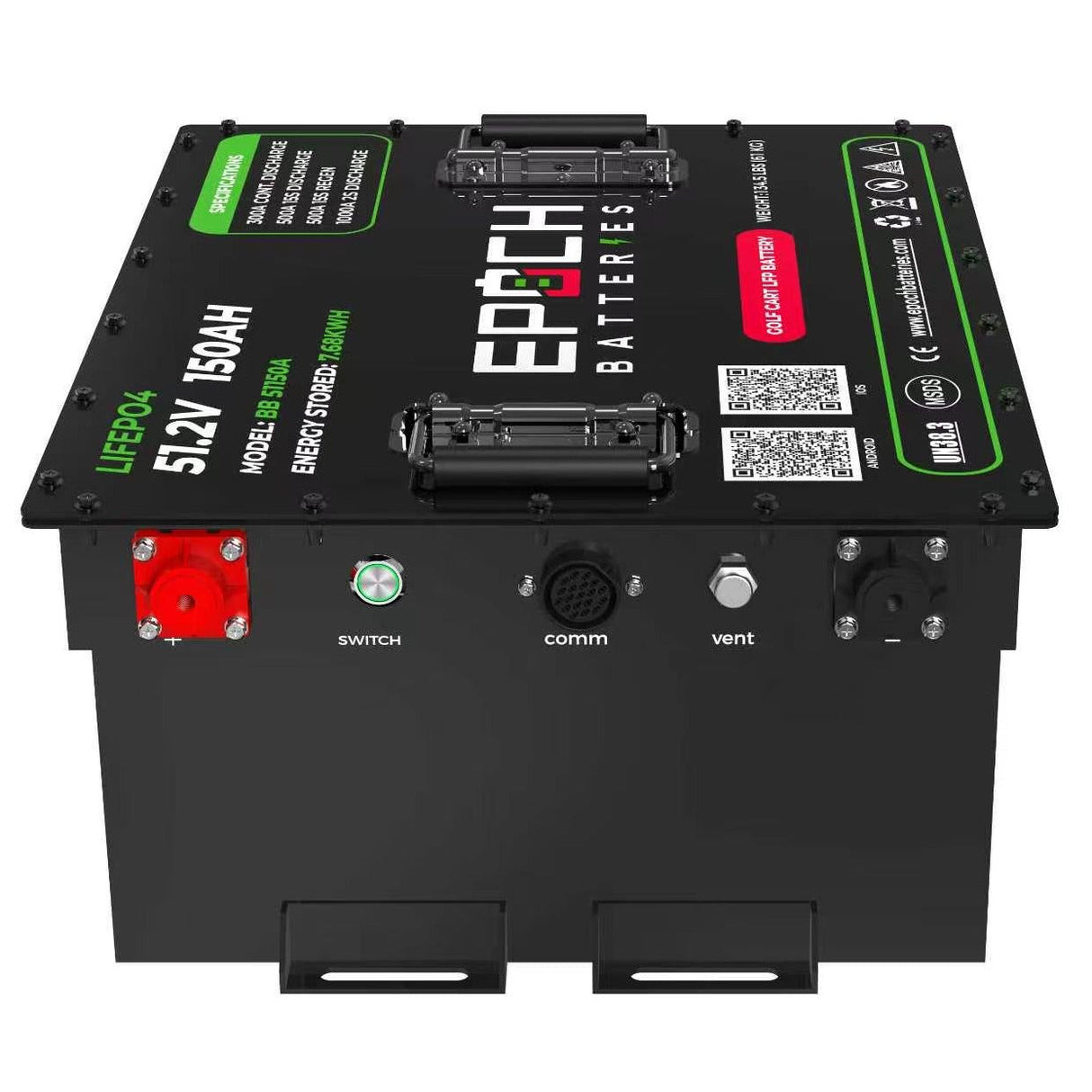 48V 150Ah Golf Cart Battery Complete Kit - Lithium (LiFePO4) — image 3