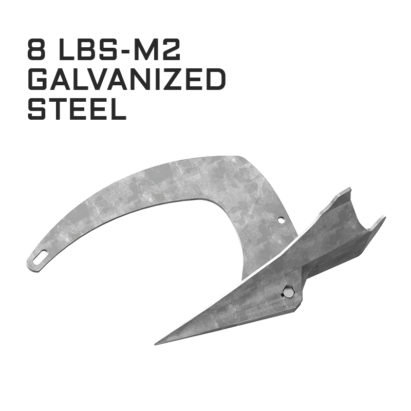 Mantus M2 Original Galvanized Anchor by Mantus Marine