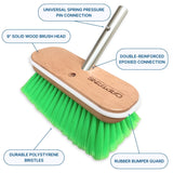 Medium boat brush features