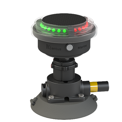 Mantus Navigation Light for Boat Bow or Engine Cowling w/Sea Sucker Base