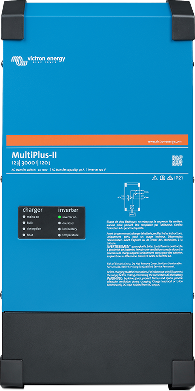 Victron MultiPlus-II 24/3000/70-50 2x120V (UL 458) [PMP242305132]