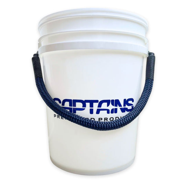 Captains Preferred 5 gallon bucket with rope handle