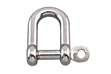 Straight D Shackle with Captive Pin - S0115-CP08