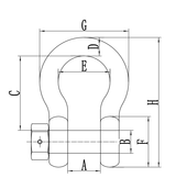 Mantus Stainless Steel Anchor Shackle