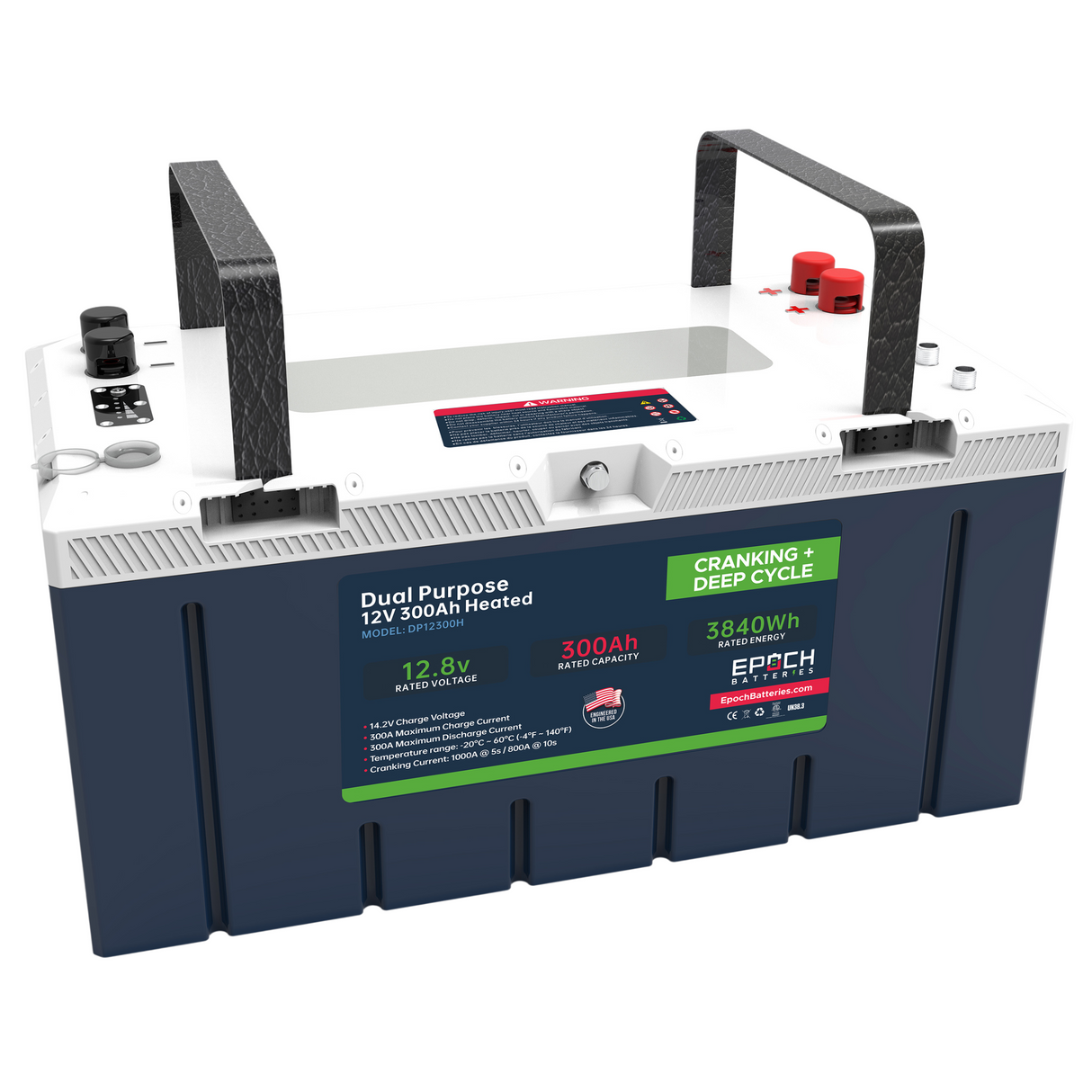 12V 300Ah Cranking & Deep Cycle Lithium Battery (Dual Purpose) - Pro Series — image 5
