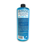 Wash and wax soap label back