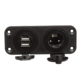 ATTWOOD Power Adaptor + Dual USB Charger 12VDC  12 volts CC