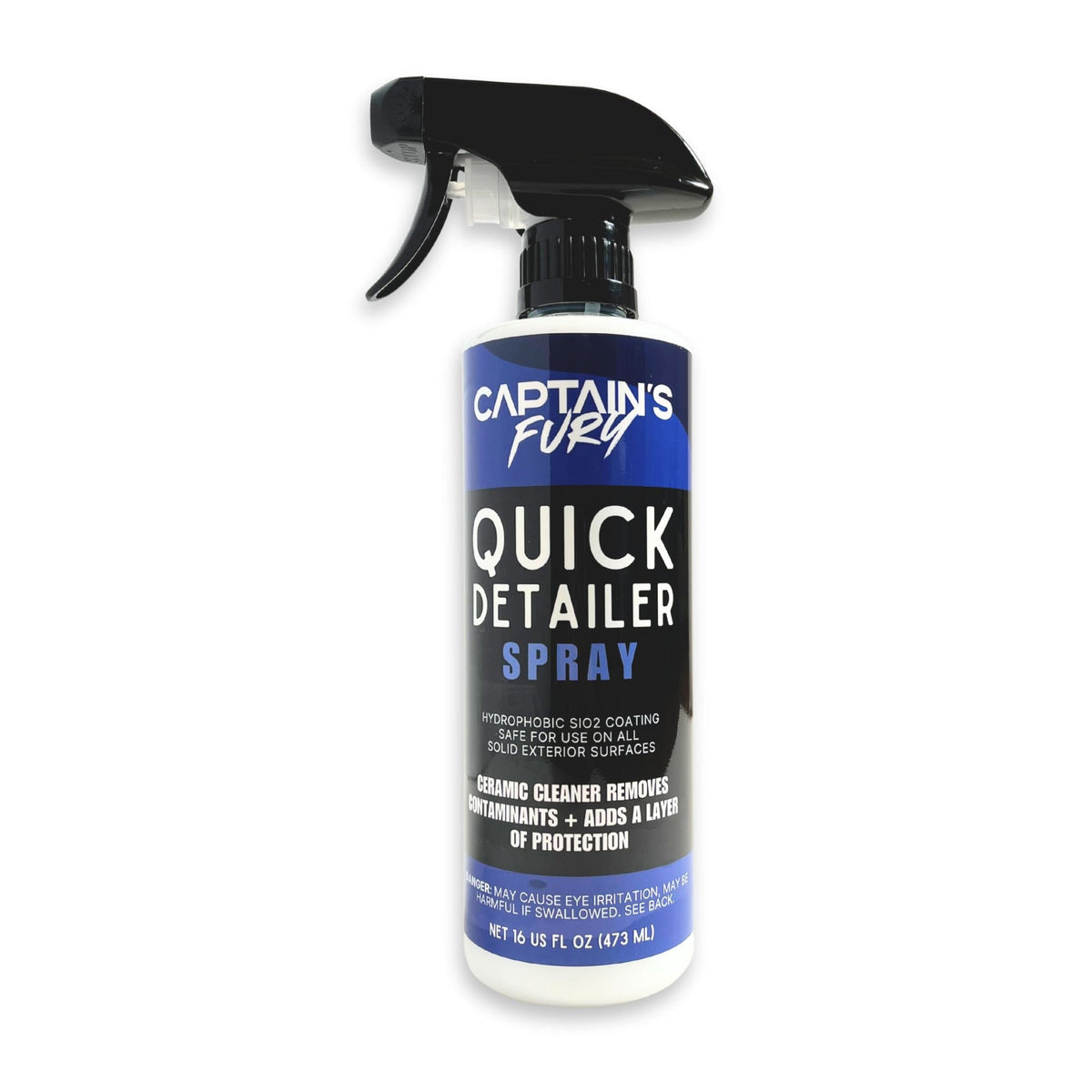 Captain's Fury Quick Detailer Spray 16oz