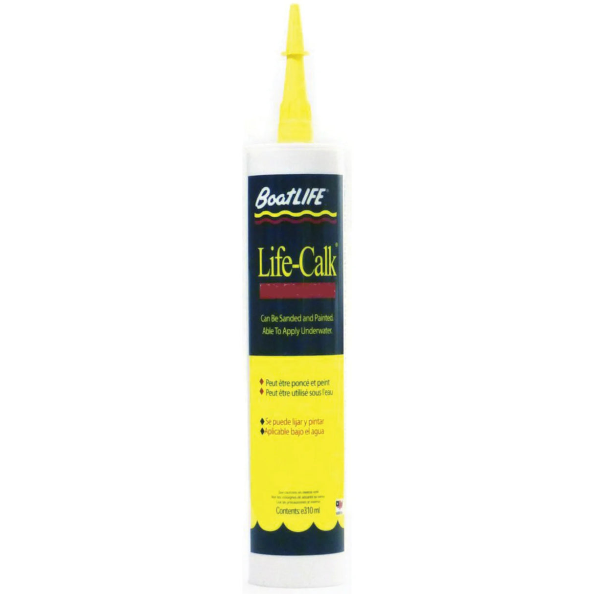 Life-Calk Sealant, Black 10.6 oz. Cartridge
