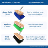 Brush bristle options