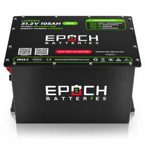 48V 105Ah MINI Golf Cart Battery Complete Kit - Lithium (LiFePO4)