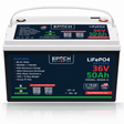 36V 50Ah Essential Series LiFePO4 Battery (1.92kWh)