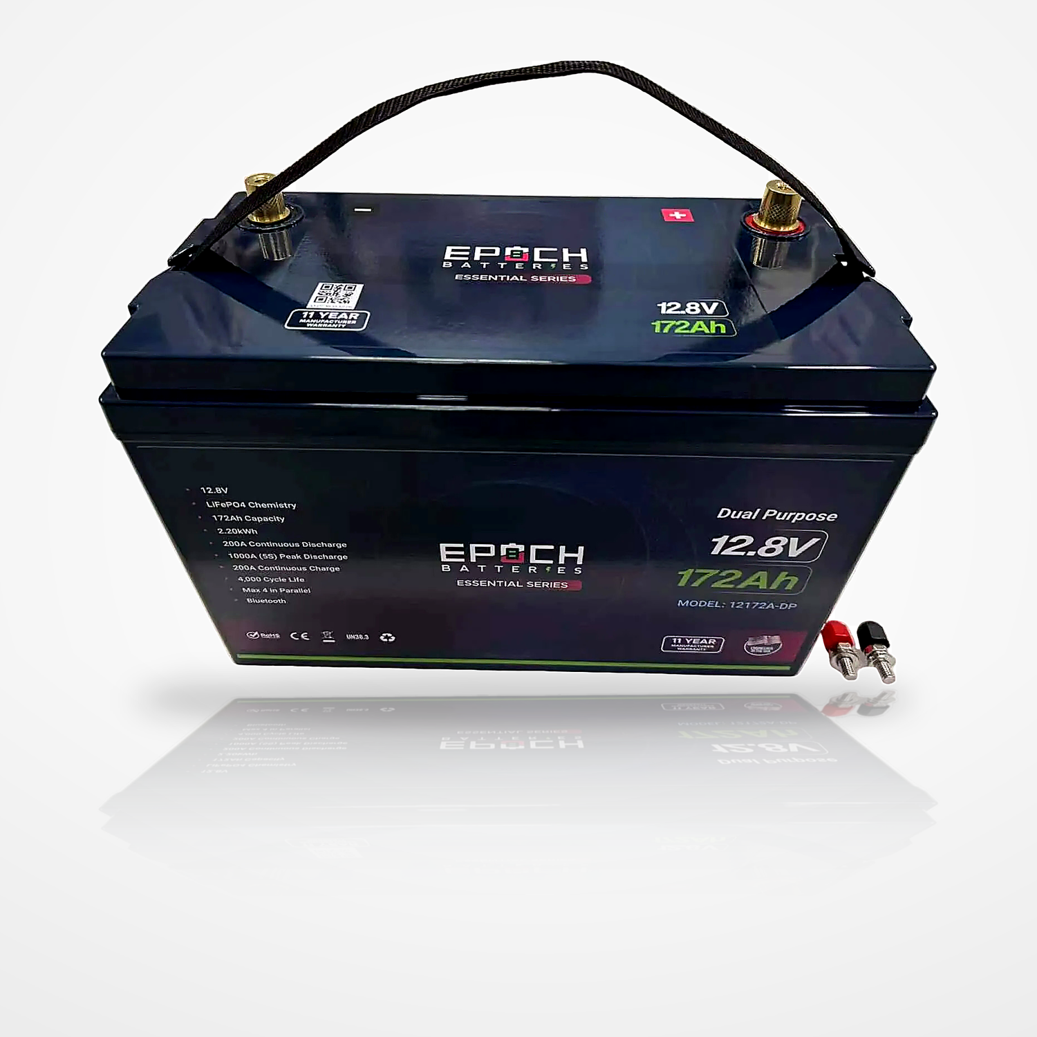 12V 172Ah Cranking & Deep Cycle (Dual Purpose) LiFePO4 Battery — image 3
