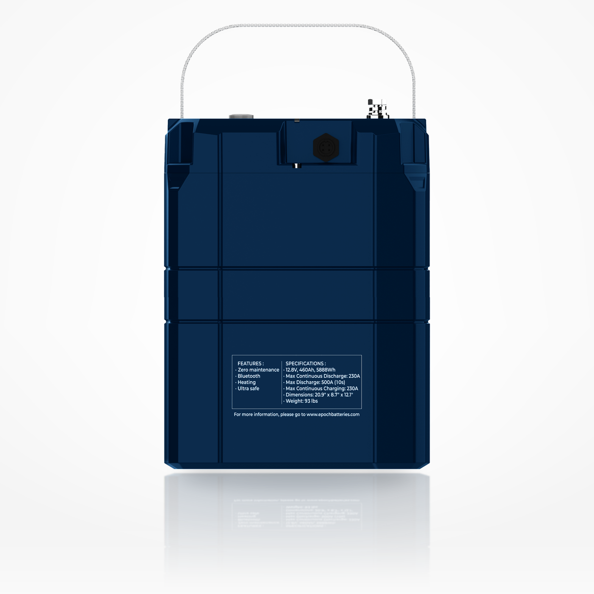 12V 460Ah V2-T Elite Series LiFePO4 Battery (5.89kWh) — image 4