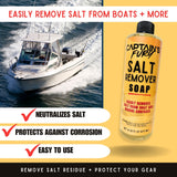 Salt remover soap features