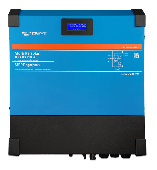 Victron Multi RS Solar 48/6000 Inverter/Charger - front