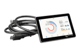 Victron GX Touch 50 Surface Mount Display - 5" - front with cable_screen