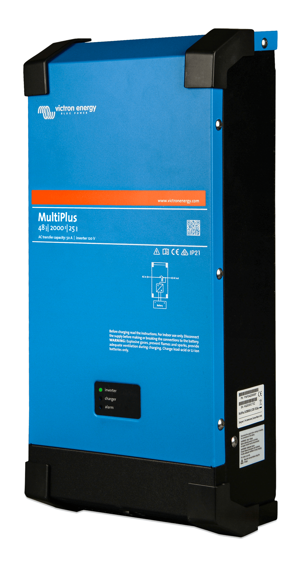 Victron MultiPlus 48/2000/25-50 120V 50/60Hz - left