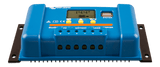 Victron BlueSolar PWM-LCD&USB 12/24V-5A - front-angle