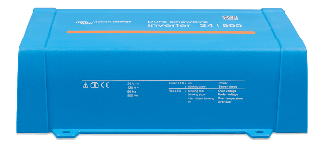 Victron Inverter 24/500 120V VE.Direct NEMA GFCI (UL 458) - sidetop
