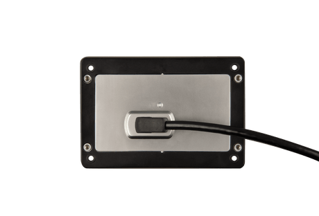 Victron GX Touch 50 Surface Mount Display - 5" - back with mount