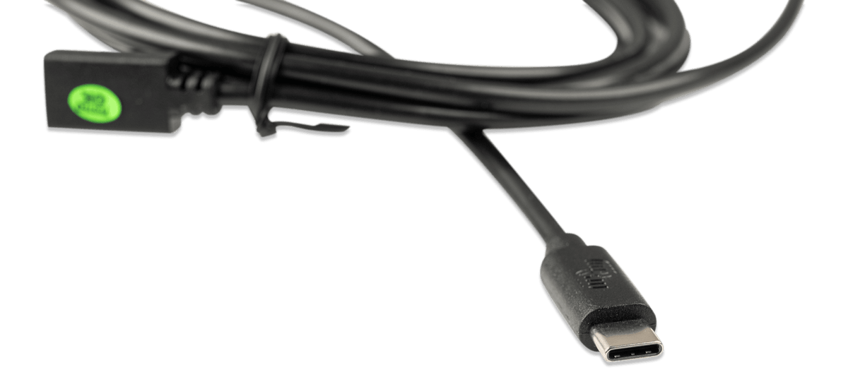 Victron VE.Direct to USB-C interface - close-up