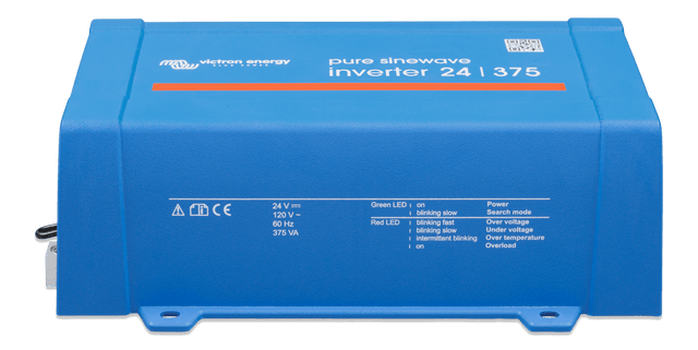 Victron Inverter 24/375 120V VE.Direct NEMA 5-15R - front