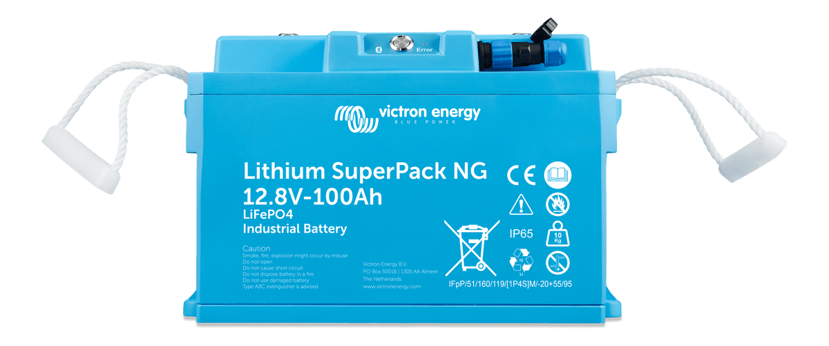 Victron Lithium SuperPack 12.8V/100Ah NG - front