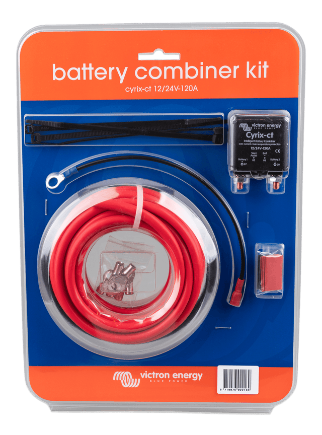 Victron Cyrix-ct 12/24V-120A Battery Combiner Kit - box