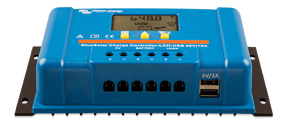 Victron BlueSolar PWM-LCD&USB 48V-10A - front-angle
