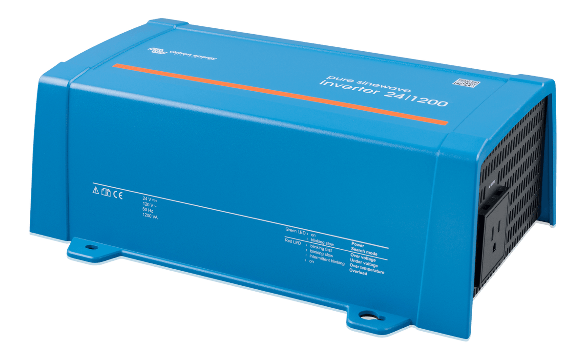 Victron Inverter 24/1200 120V VE.Direct Nema 5-15R - left