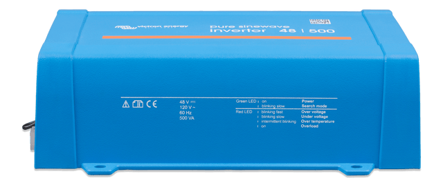 Victron Phoenix Inverter 48/500 120V VE.Direct NEMA 5-15R - sidetop