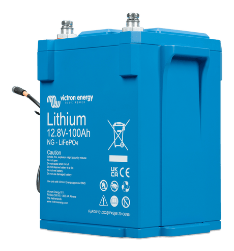 Victron LiFePO4 Battery 12.8V/100Ah NG - left