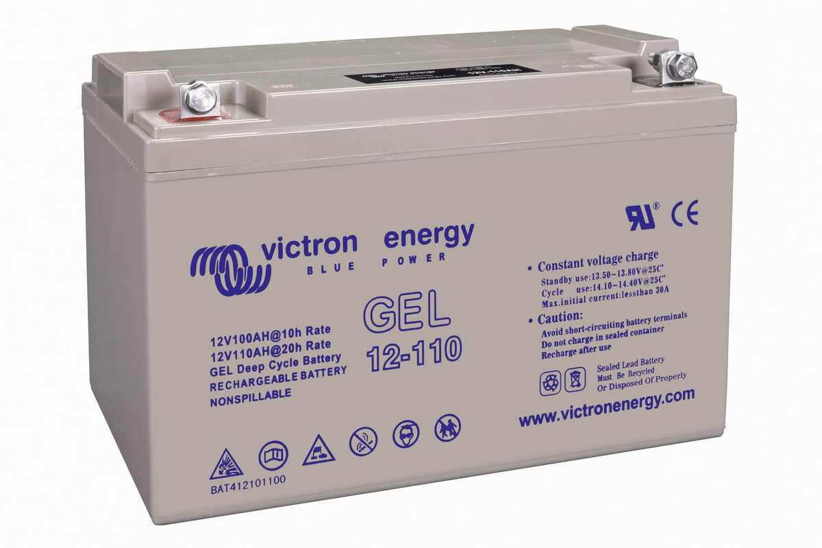 Victron 12V/110Ah Gel Deep Cycle Battery - right